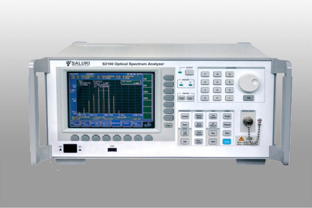S2100 Optical Spectrum Analyzer DCT Test and Measurement
