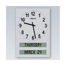 Analog Clock with LCD date