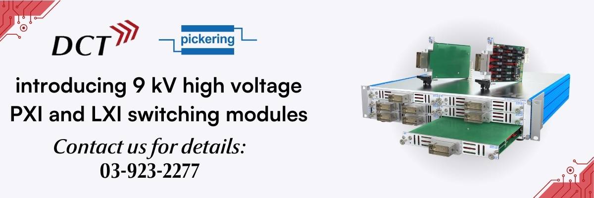 9 kV high voltage PXI and LXI switching modules