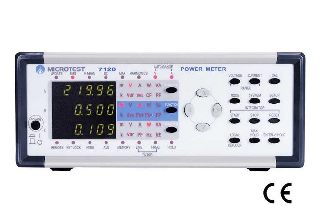 Single-Phase Power Meter 7120