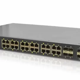 Layer 3 Rackmount Switch | Industrial Layer 3 GbE PoE Switch IGR-2408SM-24PHE