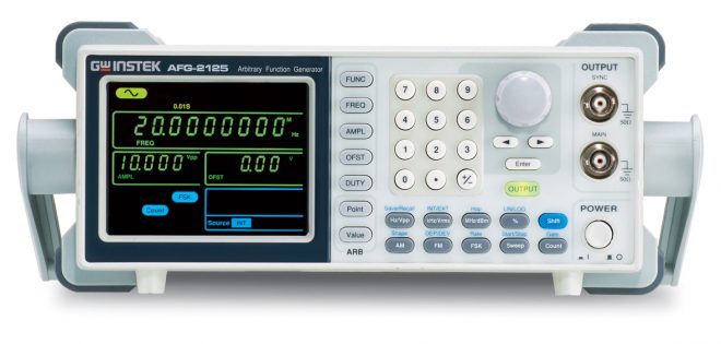 AFG-2100 & AFG-2000 Arbitrary Function Generator front