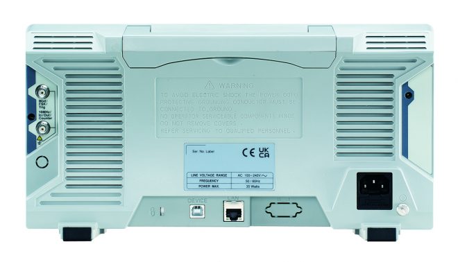 AFG-4000 Series Arbitrary Function Generator back