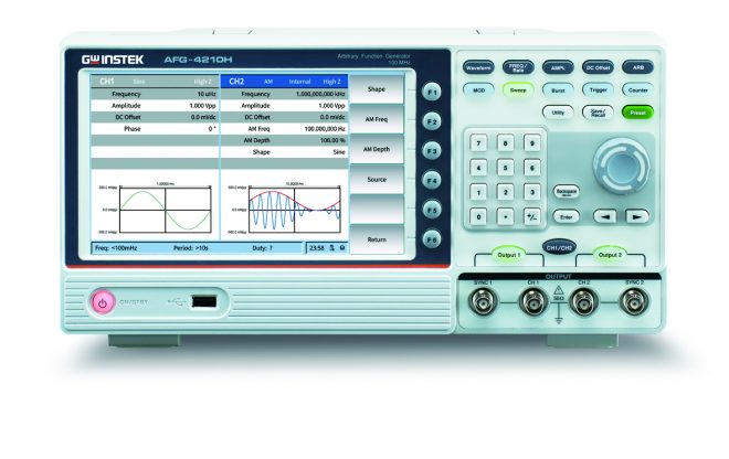 AFG-4000 Series Arbitrary Function Generator front