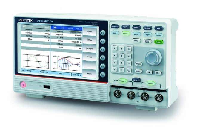 AFG-4000 Series Arbitrary Function Generator side