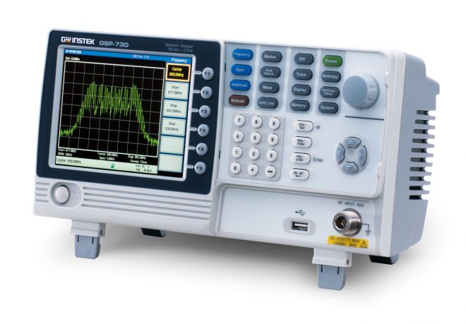 GSP-730 Spectrum Analyzer side