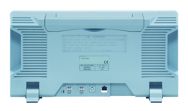GSP-8000 Spectrum Analyzer back