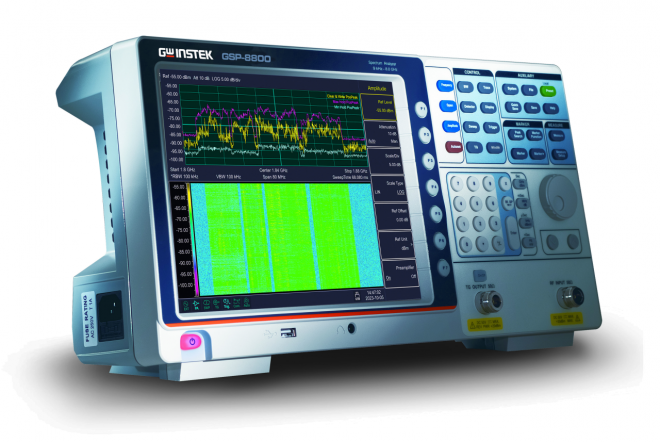 GSP-8000 Spectrum Analyzer side 2