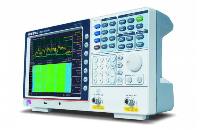 GSP-8000 Spectrum Analyzer side1