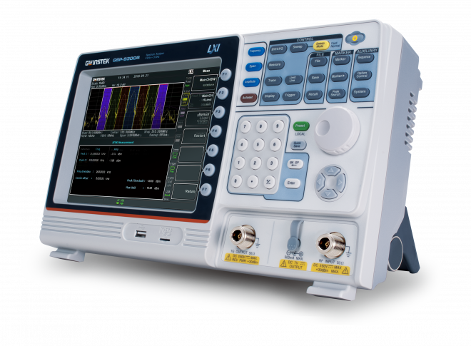 GSP-9300B Spectrum Analyzer side.