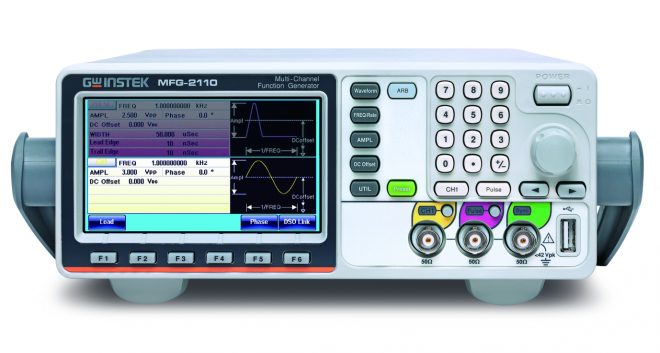 MFG-2000 Series Multi-Channel Function Generator front