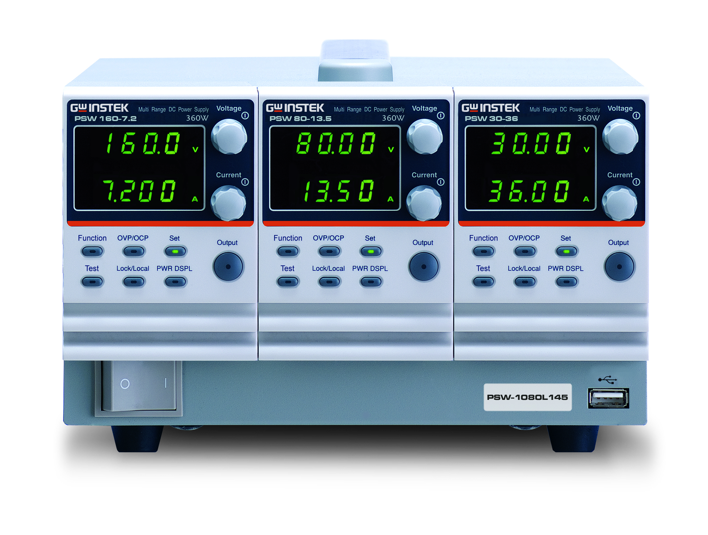 PSW-Multi series Dual-channel PSW-720L25 programmable switching DC power supply