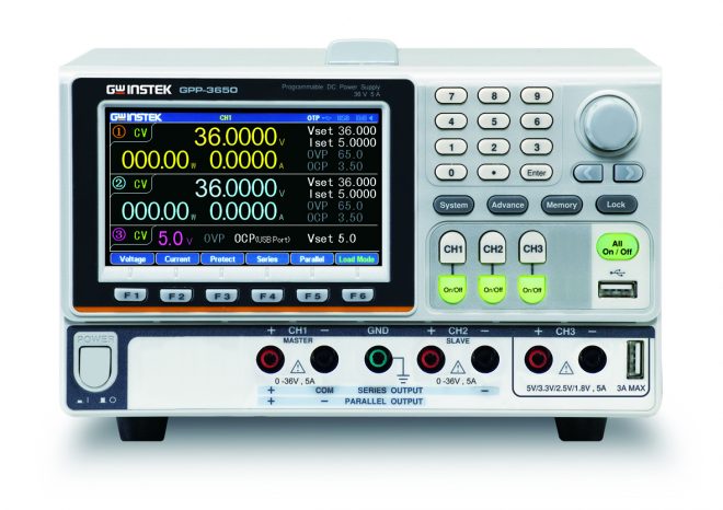 GPP-3650 (GPIB) Triple-Channel Programmable DC Power Supply