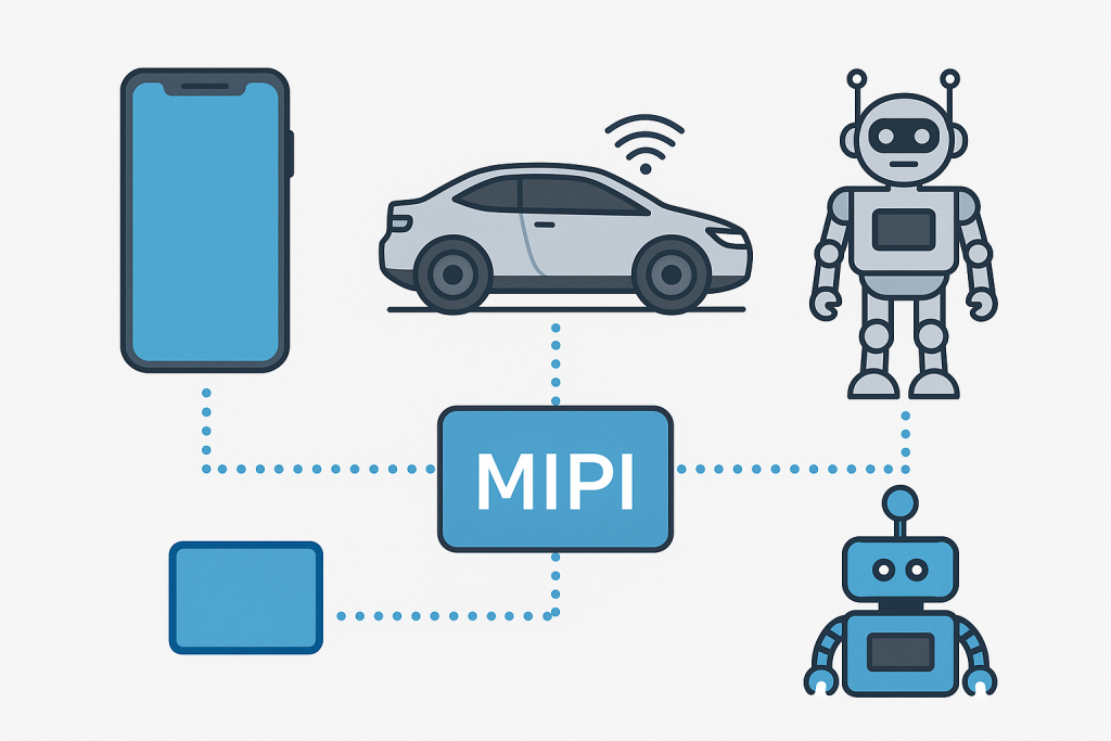  Devices using MIPI interface like smartphones and cars