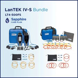 Bundle – LanTEK IV-S 500MHz, FiberTEK IV, Accessories and Sapphire 3 Year