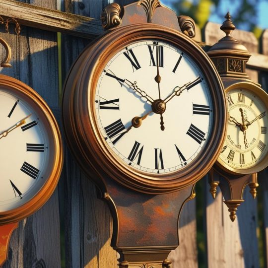 Outdoors Analog Clocks