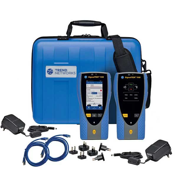 SignalTEK 10G FT - with fibre testing