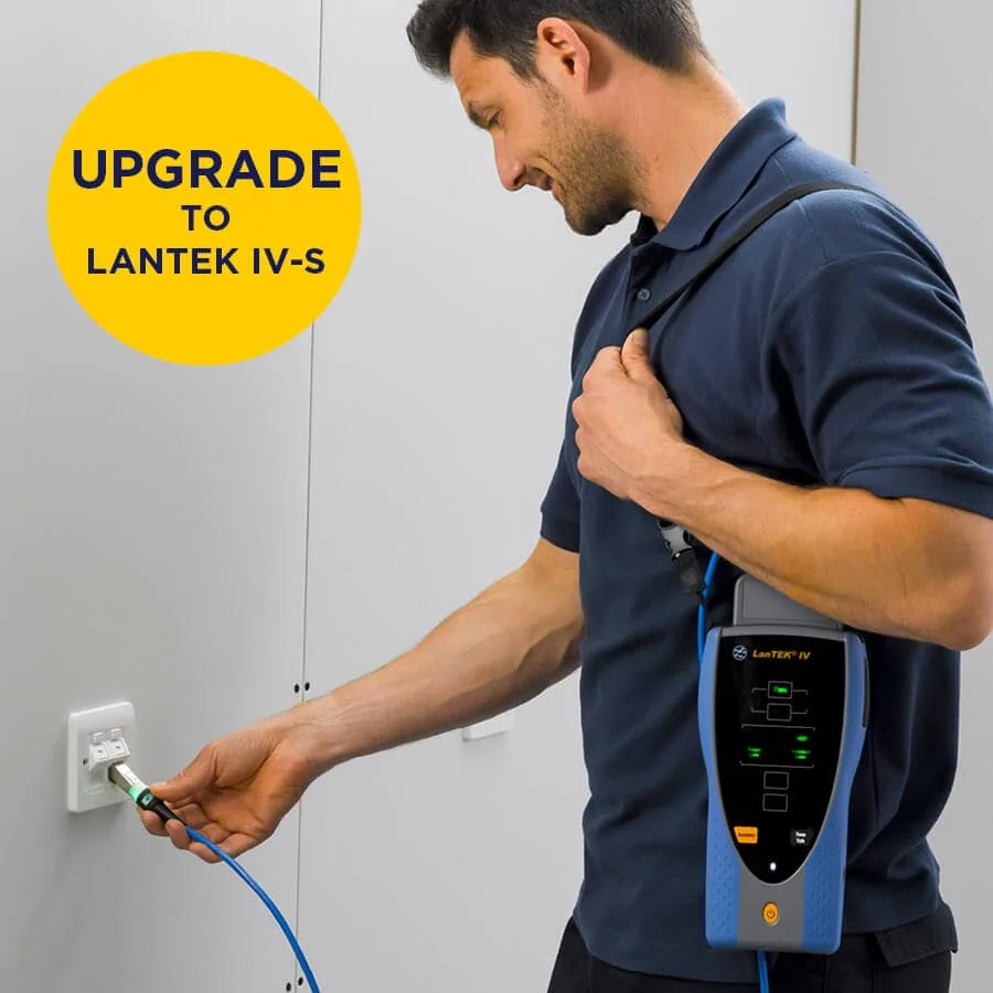 Factory upgrade from LanTEK IV to LanTEK IV-S