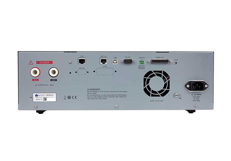 7750 Impulse Winding Tester 6